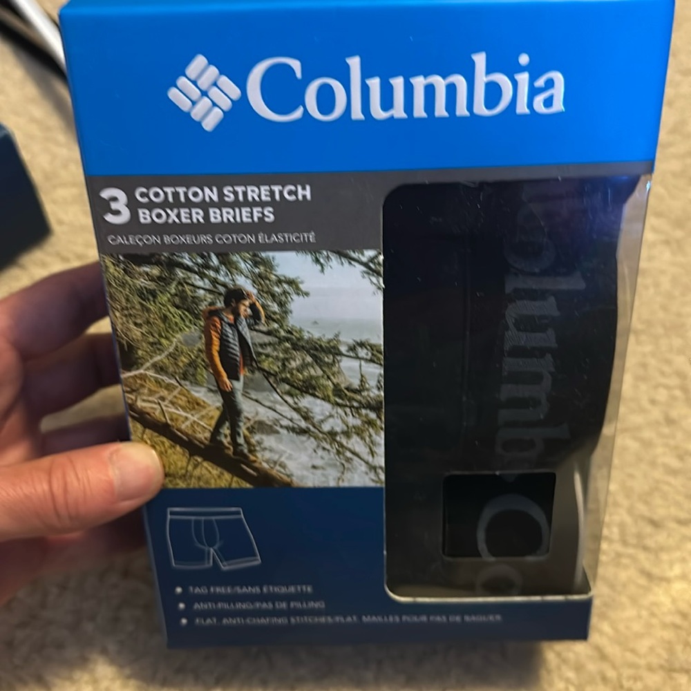 COLUMBIA BOXER BRIEFS